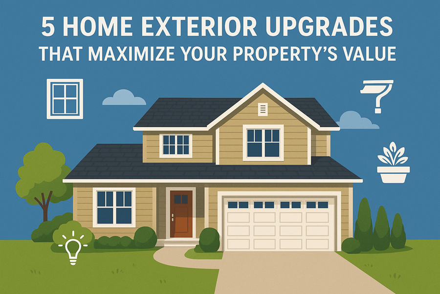 5 Home Exterior Upgrades That Maximise Your Property’s Value - Homeguides
